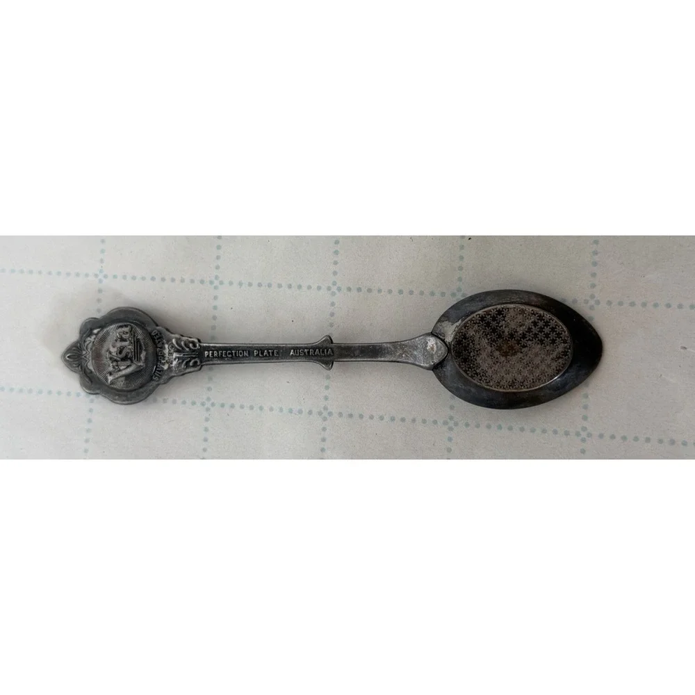 Niagara Falls‎ Canada Souvenir Spoon Perfection Plate Silverplated Collectible